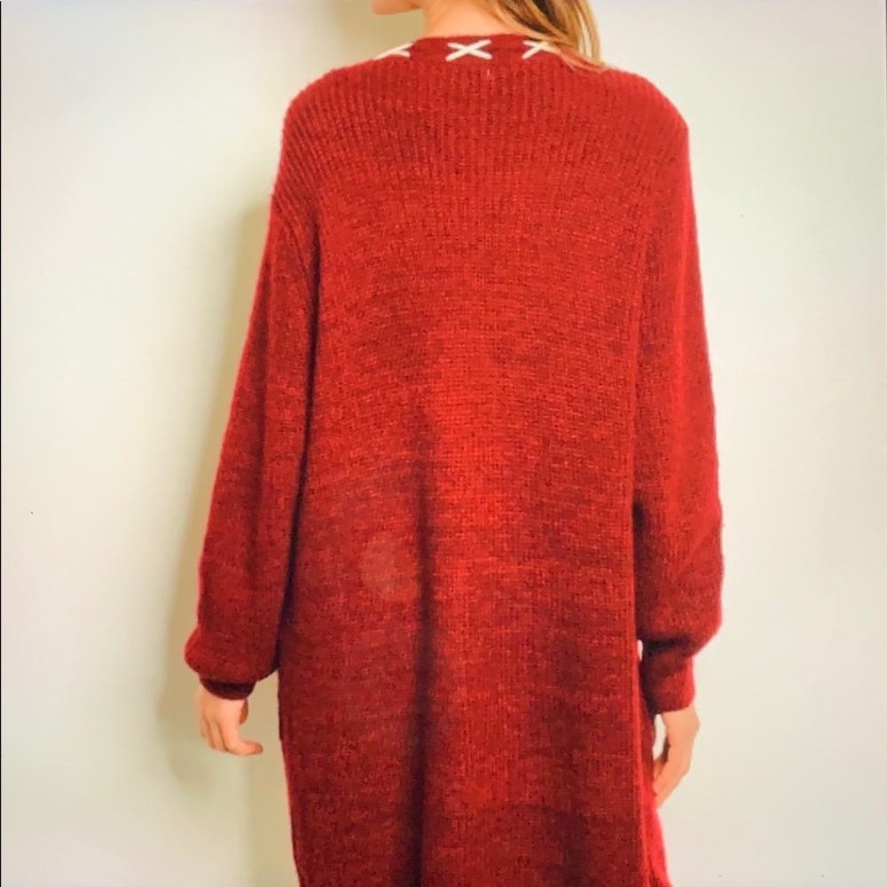 Chloah burgundy sweater - Picture 3 of 6